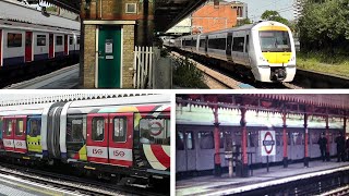 Plaistow Railway station, London 1980s / 2010s Contrasts