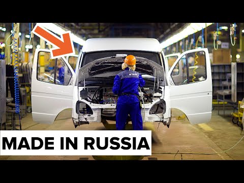 A Rare Look INSIDE a Russian Car Factory Under Sanctions