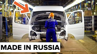 A Rare Look INSIDE a Russian Car Factory Under Sanctions Resimi