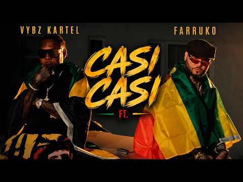 Vybz Kartel ft. Farruko - CASI CASI (Official Music Video) REACTION VIDEO