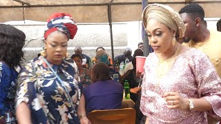 Lovely Sisters Actress Bidemi Kosoko Show Full Support For Sola Kosoko At Baby Her Naming Ceremony