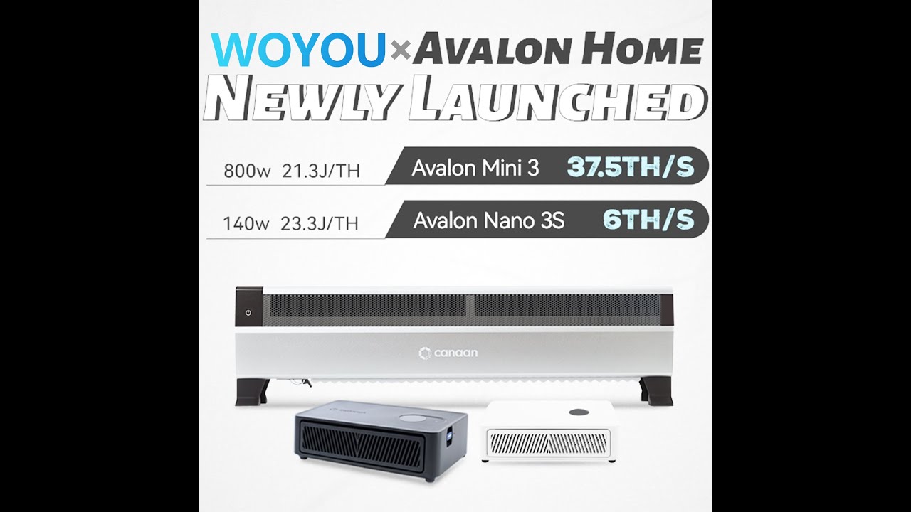Best Home Miners 2025? Avalon Mini 3 & Nano 3S Unveiled!#AvalonNano3S # ...