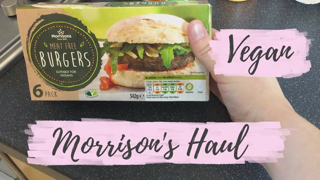 MORRISONS VEGAN FOOD HAUL 🌱 - YouTube