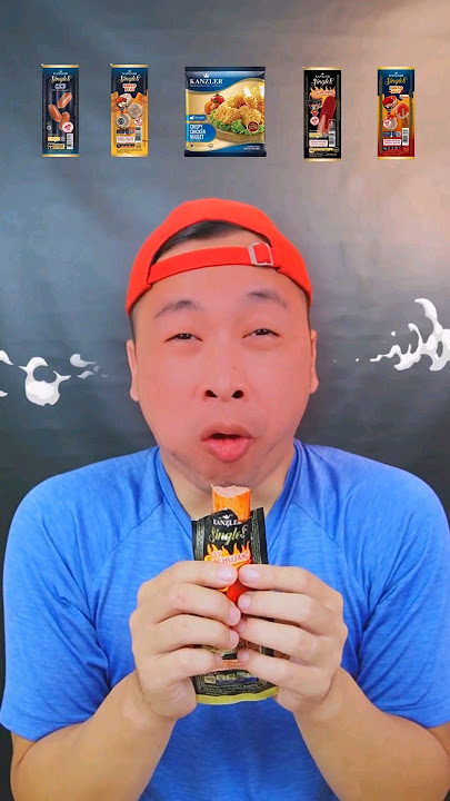 Eat All Kinds of Kanzler🌭 #asmr #mukbang #eataccordingtoemoji #sausage #meatballs