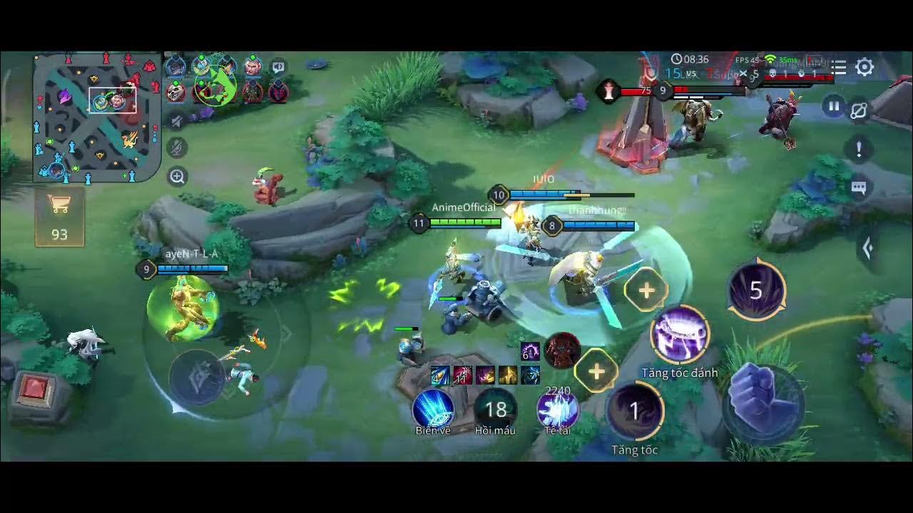 Arena Of Valor mod game 2/3 free key mod léo rank newkey YouTube