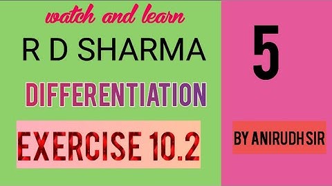 R D SHARMA I CLASS 12 || EXERCISE 10.2 ||QUESTION 22,23,24,25 ,26,27,28 || By Anirudh sir