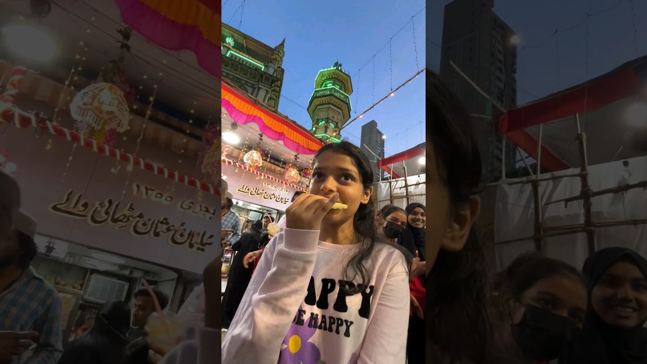 Khau Gali Mein Roza iftar 😋 #mariakhan #shorts @sadimkhan03 @mukeem03