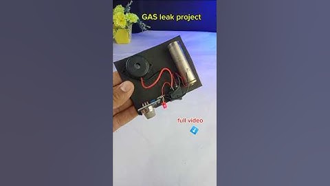 LPG Gas Leakage Detector Project | Best Science Project for School & Inspire Award