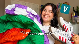 My Recent VINTED finds! ADIDAS, Pink Converse & PUFFER JACKETS?!