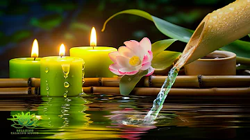 Relaxing Piano Music Bamboo Water Fountain, Sleep Music,Relaxing Music,Meditation Music, Water Sound