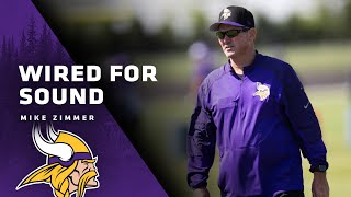 Wired For Sound: Minnesota Vikings Head Coach Mike Zimmer