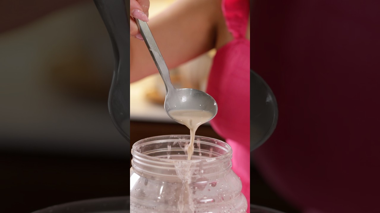 Secret to a smooth and refreshing Horchata #shorts