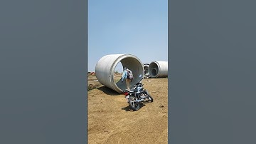 2000mm dia Rcc hume pipe #civilconstruction #civil #construction #civilwork #trending #rcc #pipe #ci