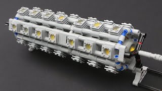 Build & Test Lego Engines: V8, U12, H16, X24, multirow-radial-42, S100