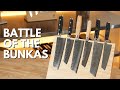 Battle of the Enso BUNKA KNIVES! Which will win, the Bunka or Baby Bunka?