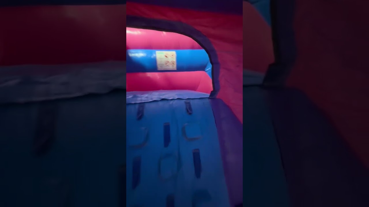 Princess Water Slide and Bounce House Combo