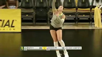Baylor Volleyball: Highlights vs Arizona State | October 8, 2025