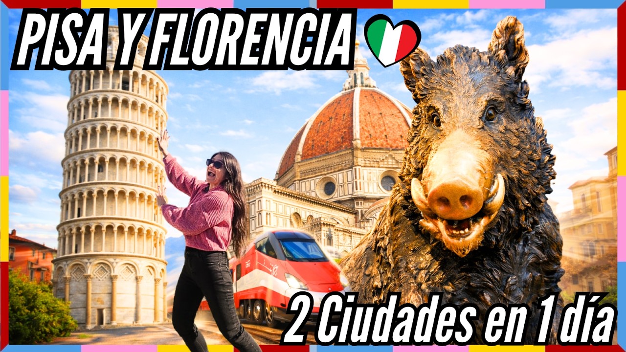 PISA Y FLORENCIA: 2 Ciudades en un día 🇮🇹 | Tips y recomendaciones