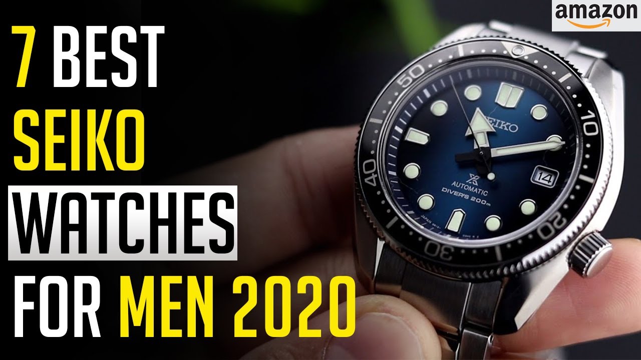 Seiko Watches for Men: Top 7 Best Seiko Watches for Men in 2022 - YouTube
