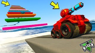 GTA 5 ONLINE 🐷 MINI TANK AND COLORED STAIRS !!!🐷N*70🐷 DAJE !!!