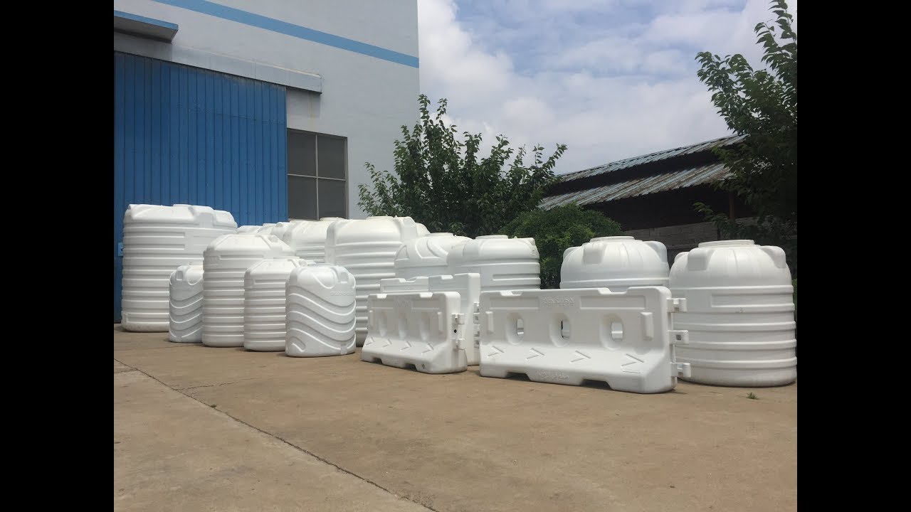 water tank blow molding machine(YANKANG) YouTube