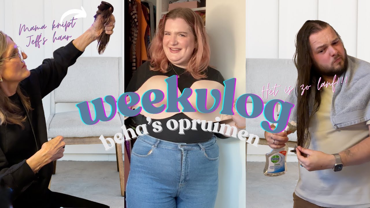 Beha's uitzoeken + bodypositivity vs shapewear | Mama knipt Jeff VLOG |  Vera Camilla