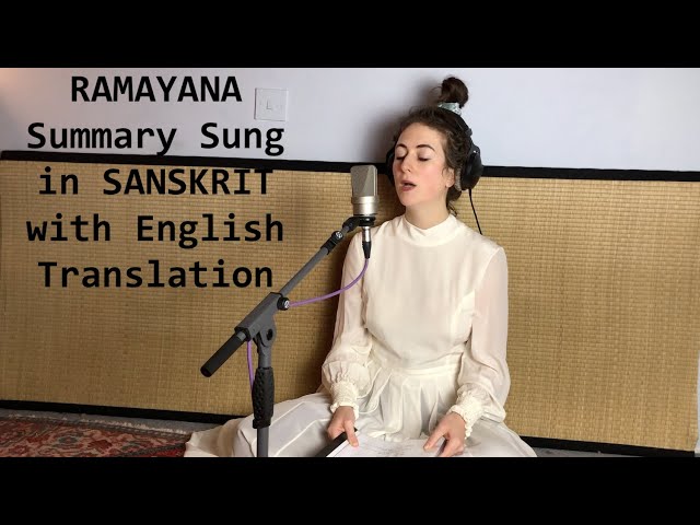 Sanskrit Hypnotic Trance Chant | Ramayana | Gaiea Sanskrit class=