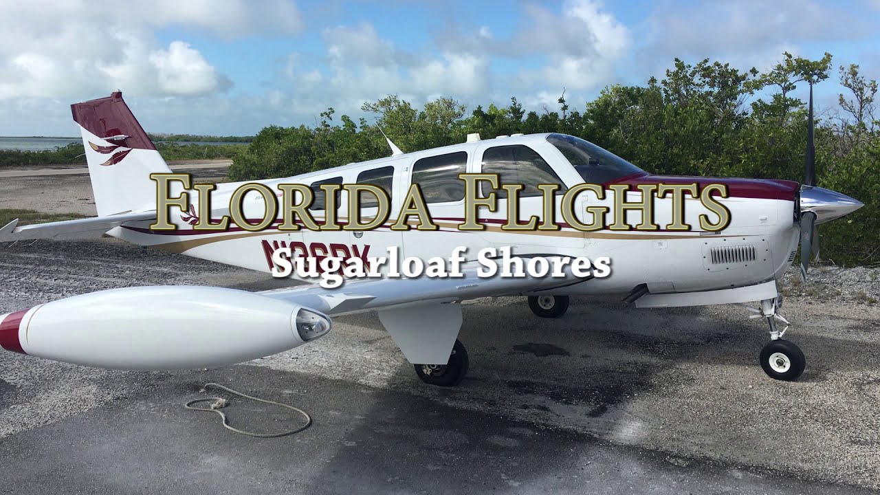 FLORIDA FLIGHTS Landing at an exclusive PRIVATE AIRSTRIP in the
