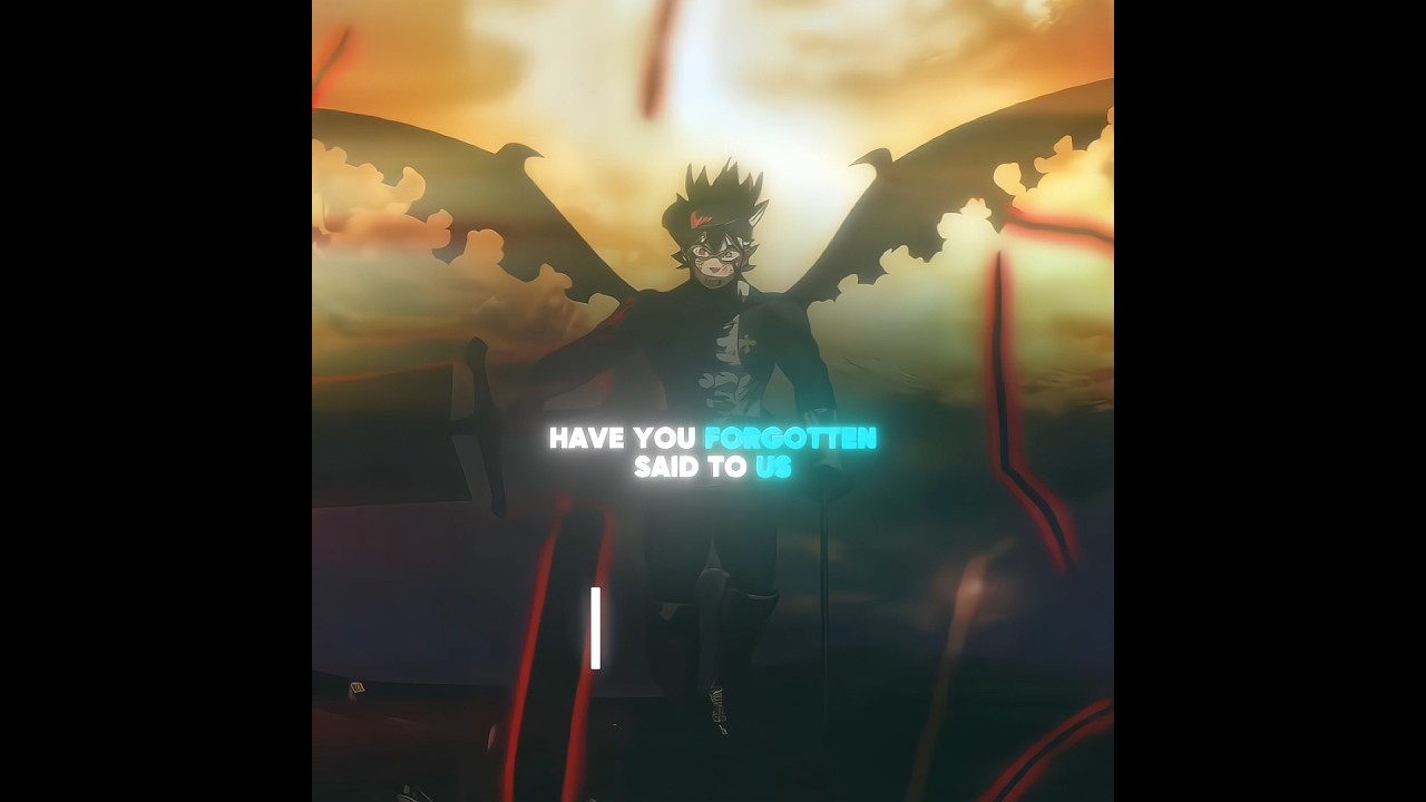 They Think You're A Monster 🥶🔥 | Asta Black Clover Edit