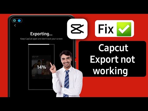 How to fix Capcut export not working problem | capcut video not exporting | capcut export problem