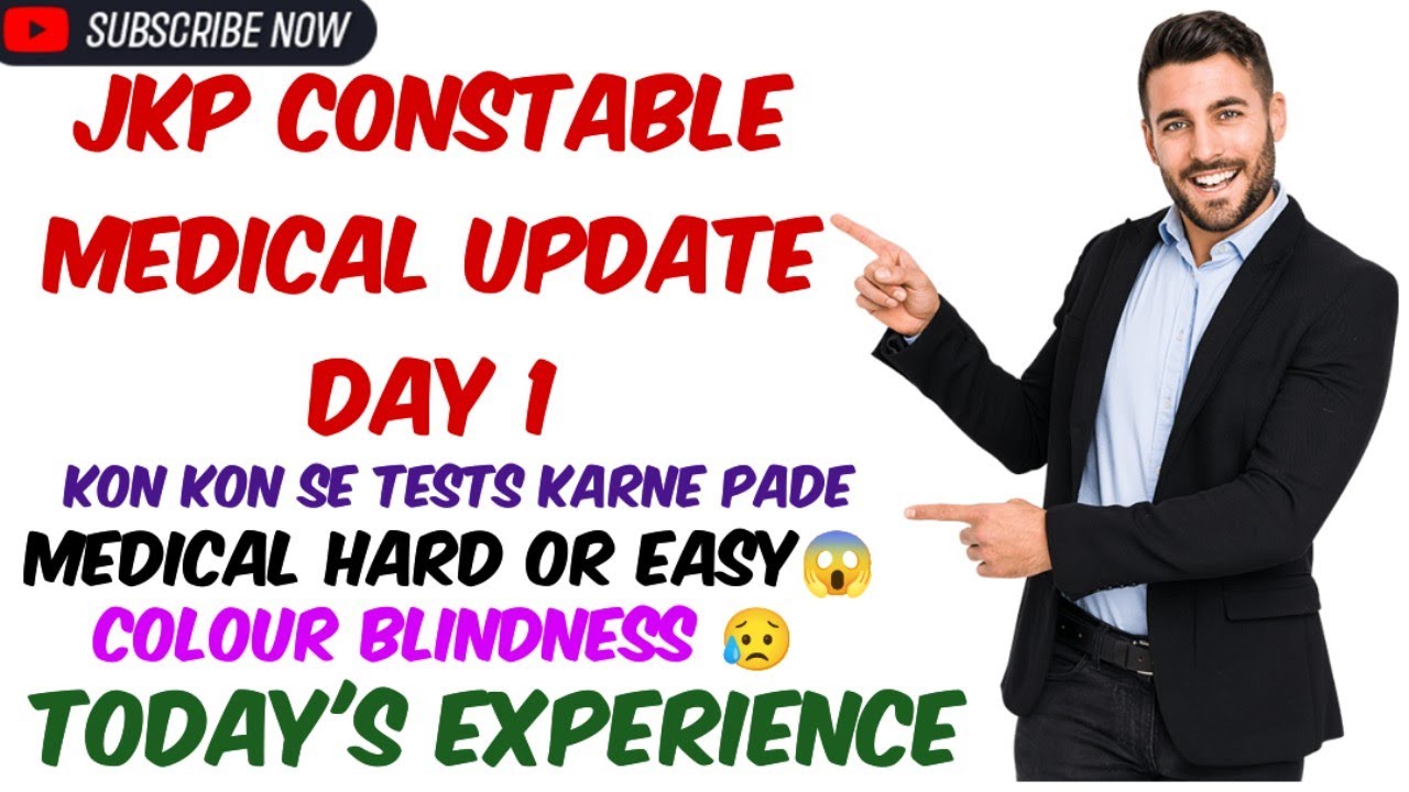 Jkp constable medical update day 1 /GMC baramulla/jkp constable update 