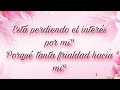 💘 ESTÁ PERDIENDO EL INTERÉS POR MI? PORQUÉ TANTA FRIALDAD?...PERSONA ESPECIAL/EX (LECTURA ATEMPORA)