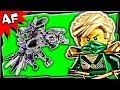 Nindroid mech dragon 70725 lego ninjago rebooted stop motion set review