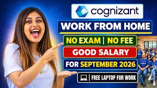 🔴 Cognizant Work From Home Jobs 2026 | Remote Job | Latest Hiring - September 2026🔥