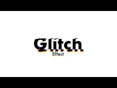 How To Create A Glitch Animation - Adobe After Effects Tutorial