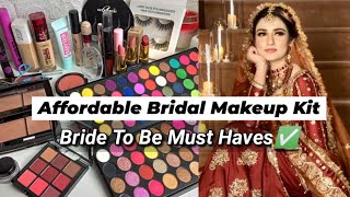 AFFORDABLE* Bridal Makeup Kit | Bride to be must haves