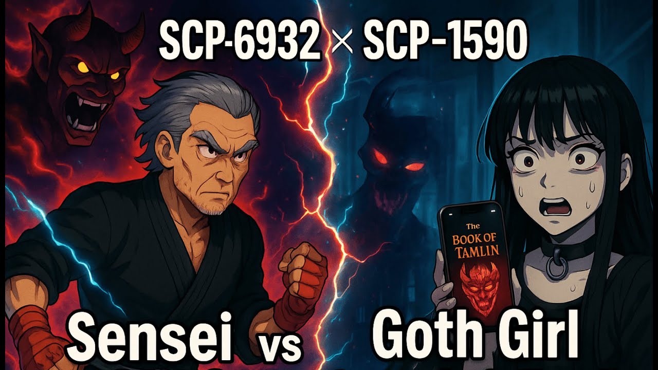 SCP Omnibus: The Cursed Fight of Sensei & Goth Girl