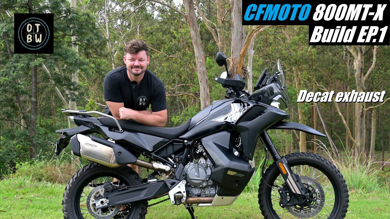 CFMOTO 800MT-X Build EP.2 | Decat Exhaust | Save Weight, Reduce Heat & Better Sound