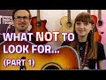TOP 10 things NOT to look for when buying an Acoustic Guitar... (Part 1)