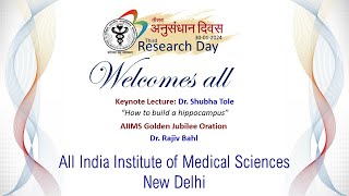 3rd Research Day AIIMS Golden Jubilee Oration