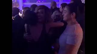 Beyoncé hugs fan at Diamond Ball 2017