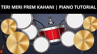 Teri Meri Prem Kahani | Piano Tutorial | Walk Band App | Sangeet Ki Dunia screenshot 5