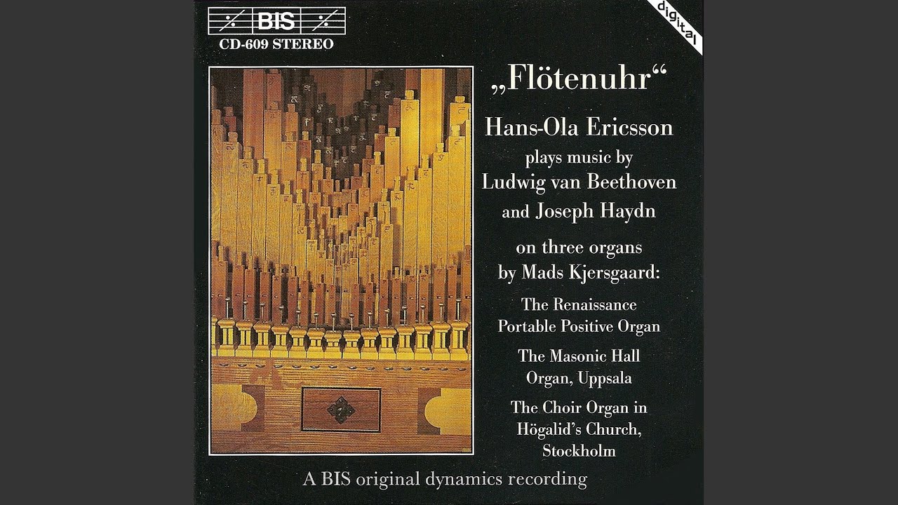 YouTubeでWorks for Flute Clock, Hob. XIX: XXV. Marche (Arr. For organ)を視聴