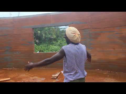 Rammed earth buildings 
