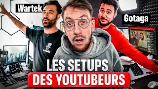 Je juge le setup de vos Youtubeurs favoris ?! (GOTAGA c’est cata 😱)