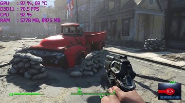 DREAD GAMES - Fallout 4 High Resolution Texture Pack   GTX 1060   i5 6600k
