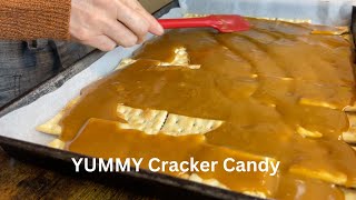 Cracker Candy  Perfect for the Holidays!! It's So Good!!