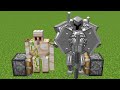 iron golem + ferrous wroughtnaut = ???