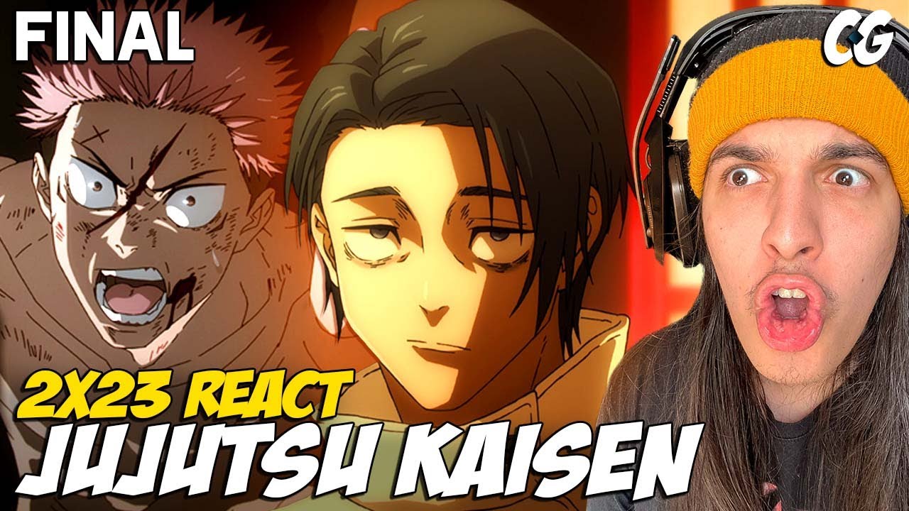 QUE FINAL INSANO! YUTA CHEGOU E VAI MATAR O ITADORI - React Jujutsu Kaisen EP 23 temporada 2 (Final)