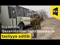 Rus turistlər Qazaxıstandan hərbi təyyarə ilə təxliyə edilib